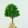 thumbnail image 2 of 20pcs Plastic Model Trees HO OO Scale train railroad Railroad Scene Wargame Park Scenery, 2 of 9