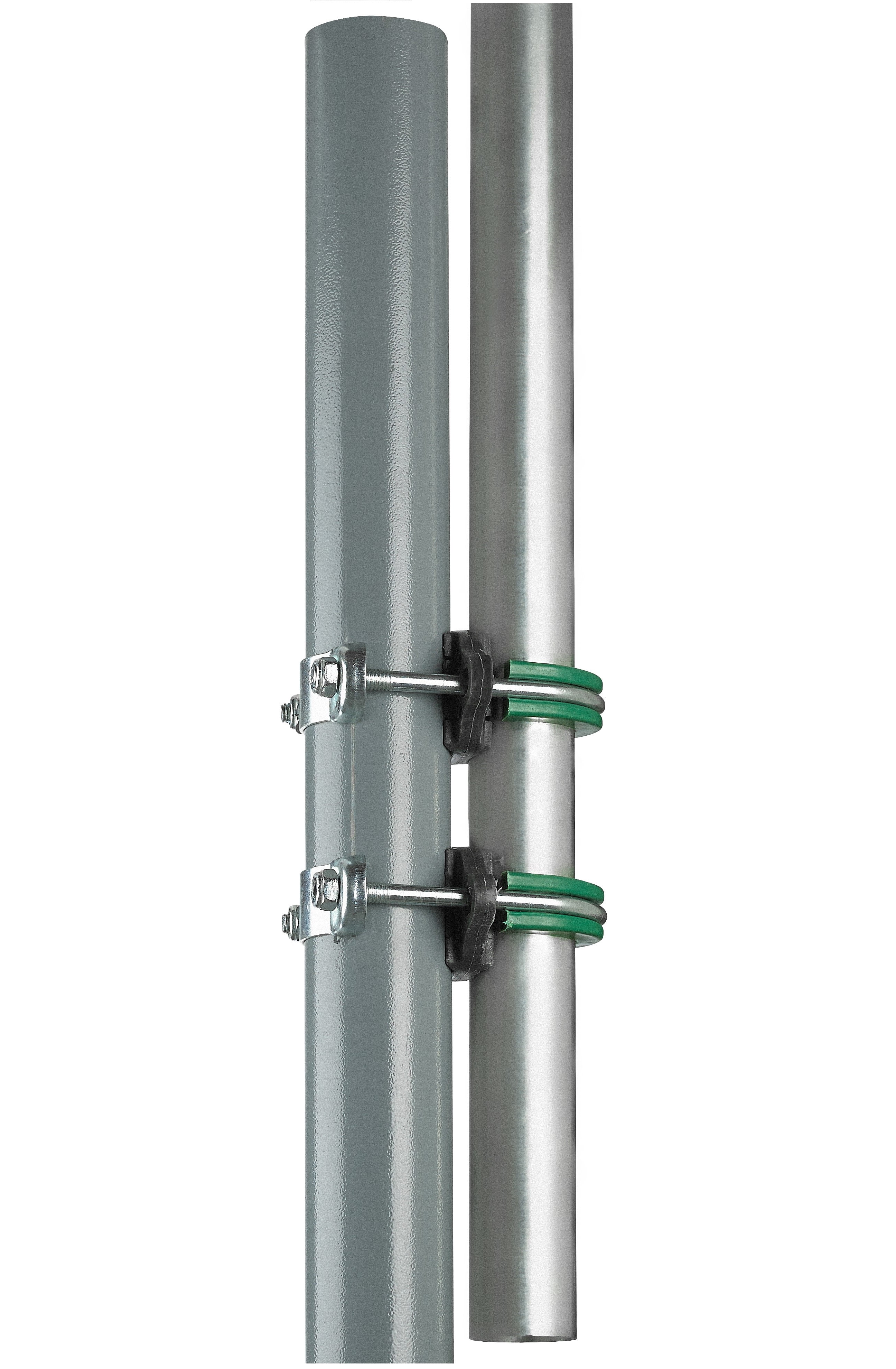 Machrus Upper Bounce 4 Straight Trampoline Safety Enclosure Poles - Trampoline Enclosure Poles with Hardware - Outdoor Trampoline Accessories for Children and Adults