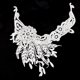 thumbnail image 5 of Qarigey Niñas Camisa Cuello Mujer Blusa Bordado Gargantilla Boutonniere Accesorios de disfraces, 5 of 6