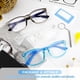 thumbnail image 5 of Gafas de luz azul NZKNP, paquete de 3, modernas, lentes transparentes, unisex, 5 of 7