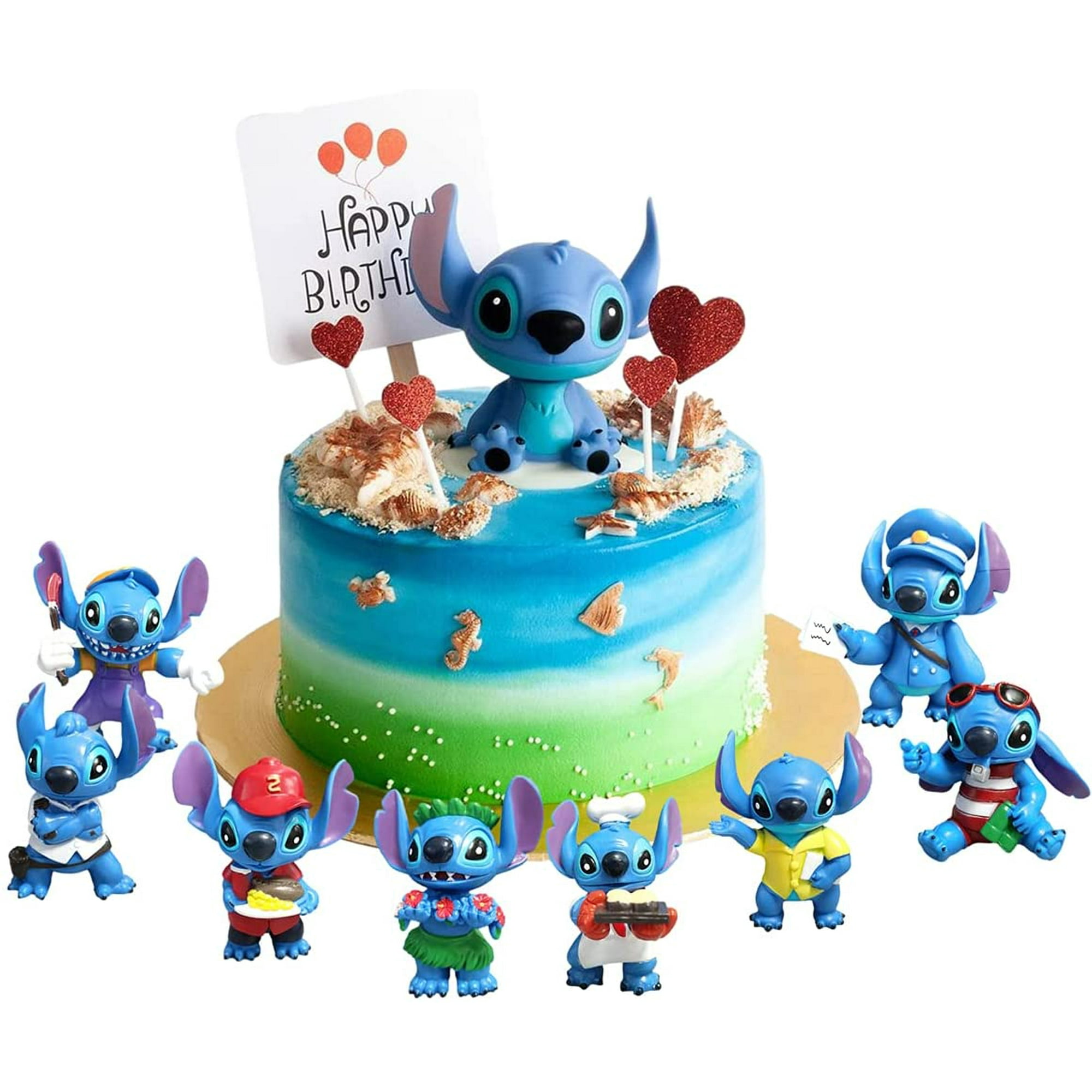 Actualizar 65+ imagen lilo and stitch cake toppers walmart Viaterra.mx
