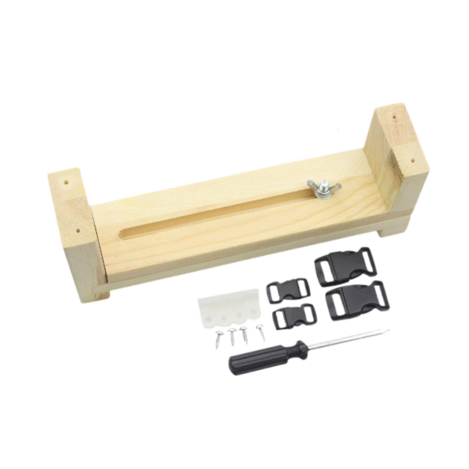 Milageto Wooden Paracord Jig Bracelet Maker Bracelet Making Kit Bangles Findings Supplies Short Maker No Pins