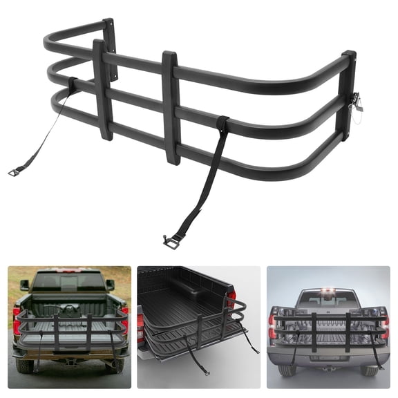 Truck Bed Extender, Adjustable Length Truck Bed Extender, Universal Truck Bed Extender, for Offering More Storage Space for More Luggage and Gear