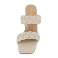 thumbnail image 3 of CUSHIONAIRE Women's Aurora Braided Platform Sandal +Memory Foam, 3 of 5