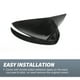 thumbnail image 5 of Cubierta de espejo lateral del conductor y pasajero de Unique Bargains para Mazda CX-5 2015-2016 par de negro brillante, 5 of 7