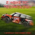 thumbnail image 3 of Coche de carreras con control remoto HUOGUO 2WD 2.4 Ghz 1:28 de alta velocidad, 3 of 5