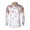 White, variant on Men's Funny Galaxy Musical Notes Print Bowling Shirt Long Sleeve Button Down Music Art Lover Hawaiian Shirts Blue XXXL(XXXL)