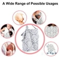 thumbnail image 3 of Nursing Covers for Breastfeeding,Lightweight Breathable Cotton Privacy Breast Feeding Cover with Adjustable Strap (Grey), 3 of 5