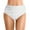 White, variant on Sopiago Women's Bikini Bottoms High Waisted Swimsuit Bottoms Tummy Control Ruched Bathing Suit Bottom for Women Swim Bottom Green,XXL