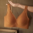 thumbnail image 1 of Ropa interior sin costuras de copa grande para mujer, pecho grande, pecho pequeño, pecho sin aro de acero, antiflacidez, talla grande, copa completa, sujetador cómodo, 1 of 4