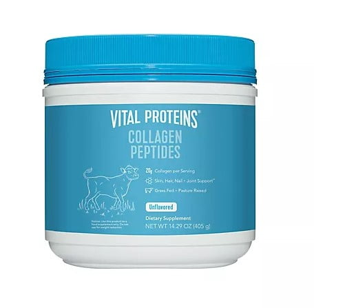 Vital Proteins Collagen Peptides Unflavored Dietary Supplement 14.29oz Container