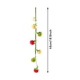 thumbnail image 2 of Interactive Fruit Shaped Cat Teaser Toy with Squeaky String and Teeth Cleaning for Indoor Outdoor Play, 2 of 7