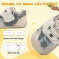 thumbnail image 5 of JOINFREE Baby Boy Girl Walk Shoes Wide Slip On Crib Shoes Breathable Sneakers, 5 of 8
