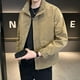thumbnail image 2 of Chaqueta casual de hombre con cuello alto para primavera y otoño, 2 of 4