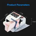 thumbnail image 2 of Portable Mini Money Counter with UV/MG/ Detection for Multi Currencies US PLUG,1 x Money Counter,White, 2 of 8