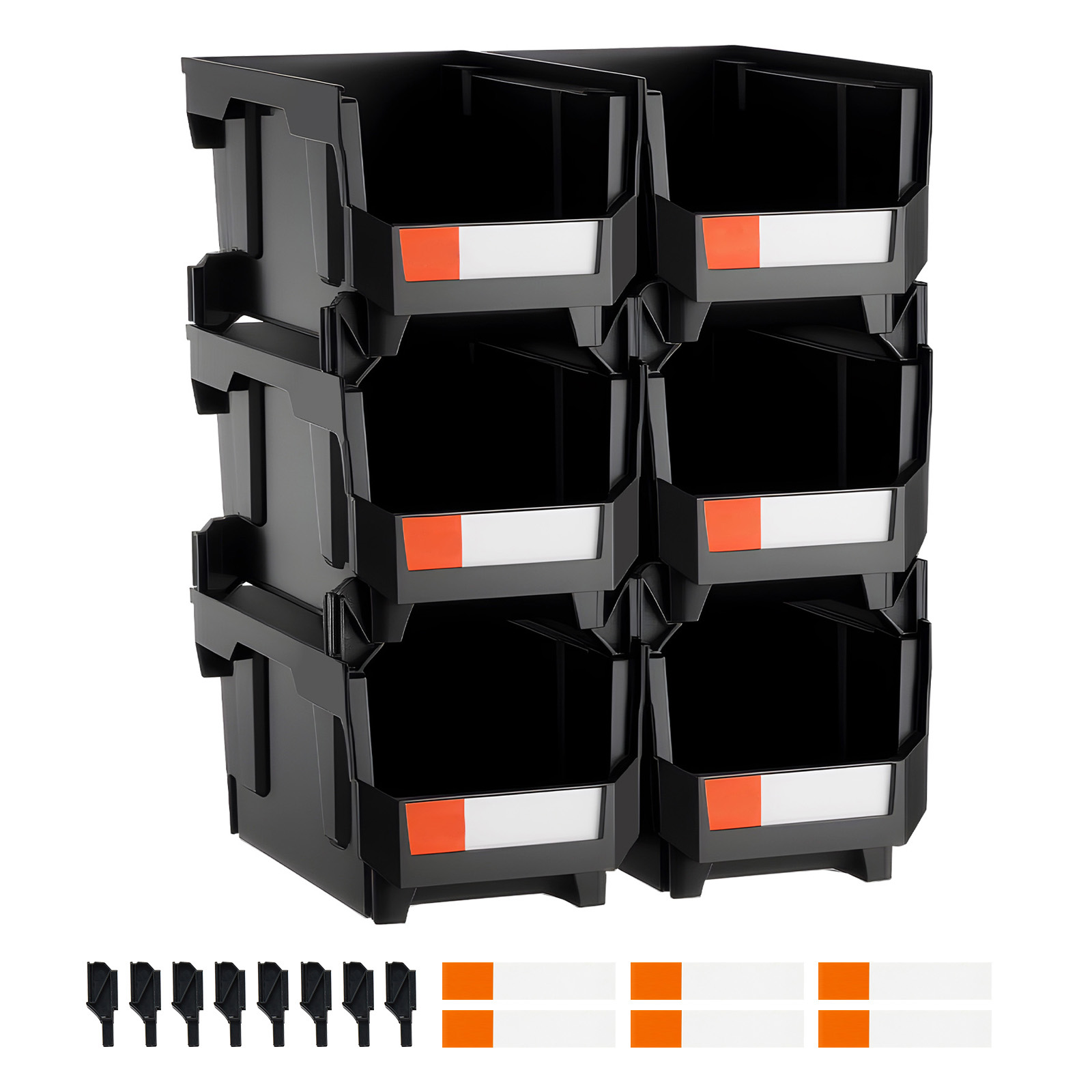 Rubbermaid Roughneck Storage Box - Stackable - 18 Gal, Black