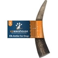 thumbnail image 1 of K9warehouse Premium Natural Elk Antlers for Dogs Chew Toy 4-5 Inches Small Whole, 1 of 9