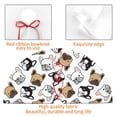 thumbnail image 4 of Sikiie French Bulldog3 30-48 inches {designName} Print Christmas Tree Skirt Snowman Xmas Tree Skirt with Edge Christmas Decorations for Holiday Party48", 4 of 7