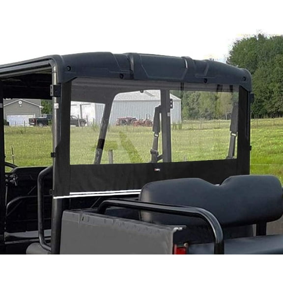 Kemimoto UTV Rear Window Windshield for Polaris Ranger 500 /650 700 2002-2008