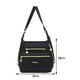thumbnail image 2 of Bolsa de hombro multiusos Casual Lady Shopping Bag impermeable para el trabajo (negro) JShteea Para Estrenar, 2 of 8