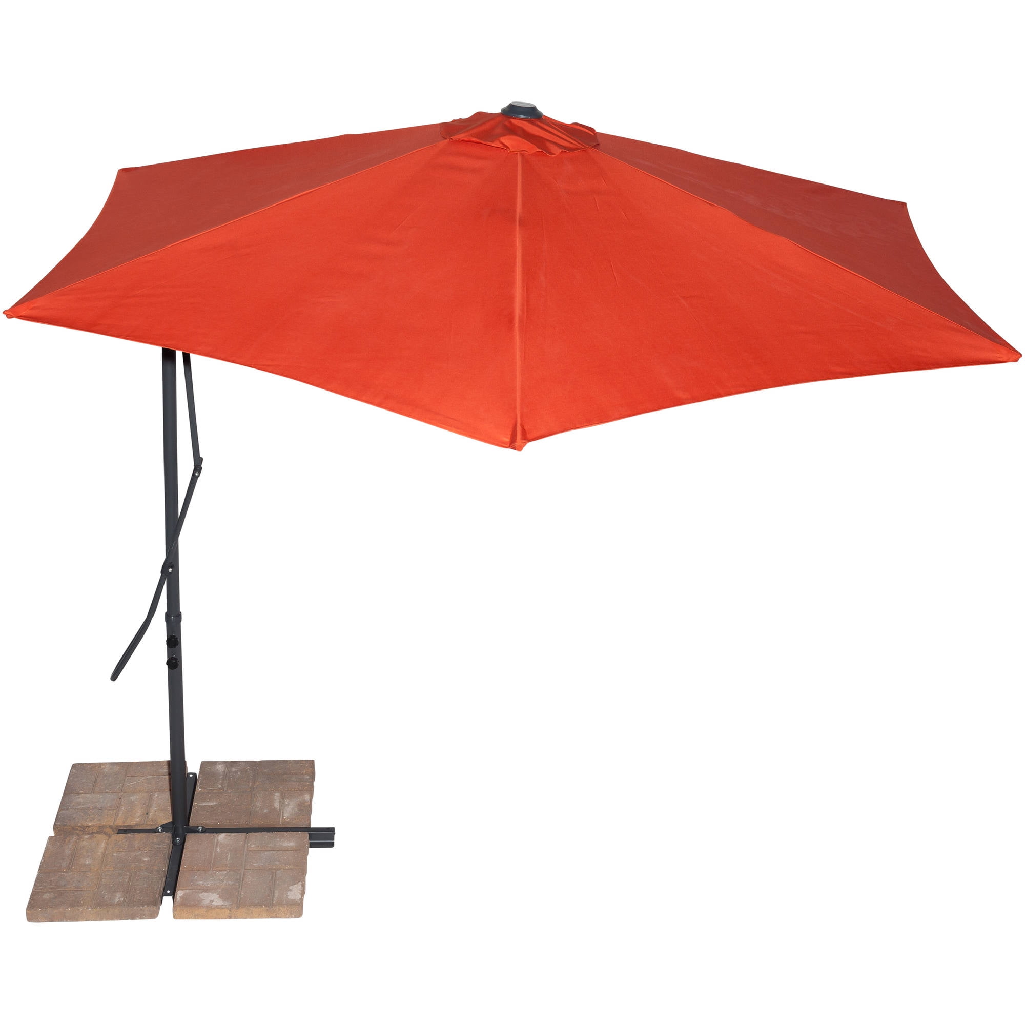California Sun Shades 10' Cantilever Umbrella, Terracotta by Gale Pacific USA Inc