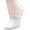 5 Pairs White, variant on Womens 5 Pairs Toe Topper Liner Socks Half Socks with Seamless Toe