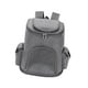 thumbnail image 2 of Mochila Transportadora Salvador para Mascotas Mochila para Gatos 2 Bolsas Laterales Gris 6.6lb, 2 of 10