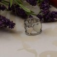 thumbnail image 3 of Clip de Bufanda para Pañuelo de Seda para Bodas Fiestas, Adorno Decorativo de Plata Yuyangstore Hebilla del anillo de la bufanda, 3 of 8