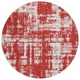 thumbnail image 2 of Addison Rugs Chantille Indoor/Outdoor Transitional Modern Red Washable Round Rug, 8' x 8', 2 of 6
