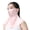 Pink, variant on UPF500+ Sun Protection Face Mask with Neck & Shoulder Coverage, 10A Antibacterial Cooling Shawl Mask for Women, Lightweight Breathable UV Face Cover for Outdoor Sports