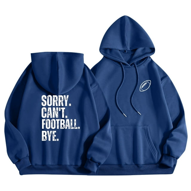 WEAIXIMIUNG Robe Sweat à Manches Courtes pour Femmes, Décontractée, Imprimé Graphique, Légère, Hoodie, Manches Longues, Pull de Football, Blouse