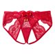thumbnail image 2 of Gibobby Tangas de sexy mujer Bragas de encaje sexy para mujer Tanga Ropa interior de algodón de tiro bajo Calzoncillos de bikini de encaje recortado(Rojo,G), 2 of 5