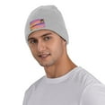 thumbnail image 5 of ZICANCN Sunset Beach View Knit Beanie Hat, Winter Cap Soft Warm Classic Hats for Men Women, Gray, 5 of 8