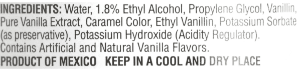 Molina Mexican Vanilla Blend By Molina Vainilla, 33.3 Oz / 1000 Ml (Vanillin Extract) by Molina Vanilla 33.3 fl oz (pack of 2)