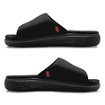 thumbnail image 2 of Unisex ISlide Black USC Trojans Minimalistic Motive Slide Sandals, 2 of 5