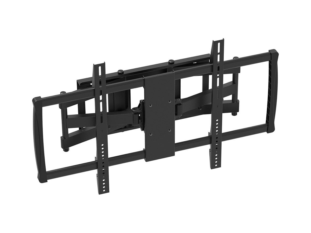 Monoprice Premium Full Motion TV Wall Mount Bracket Low Profile For 60" To 100" TVs up to 176lbs, Max VESA 900x6