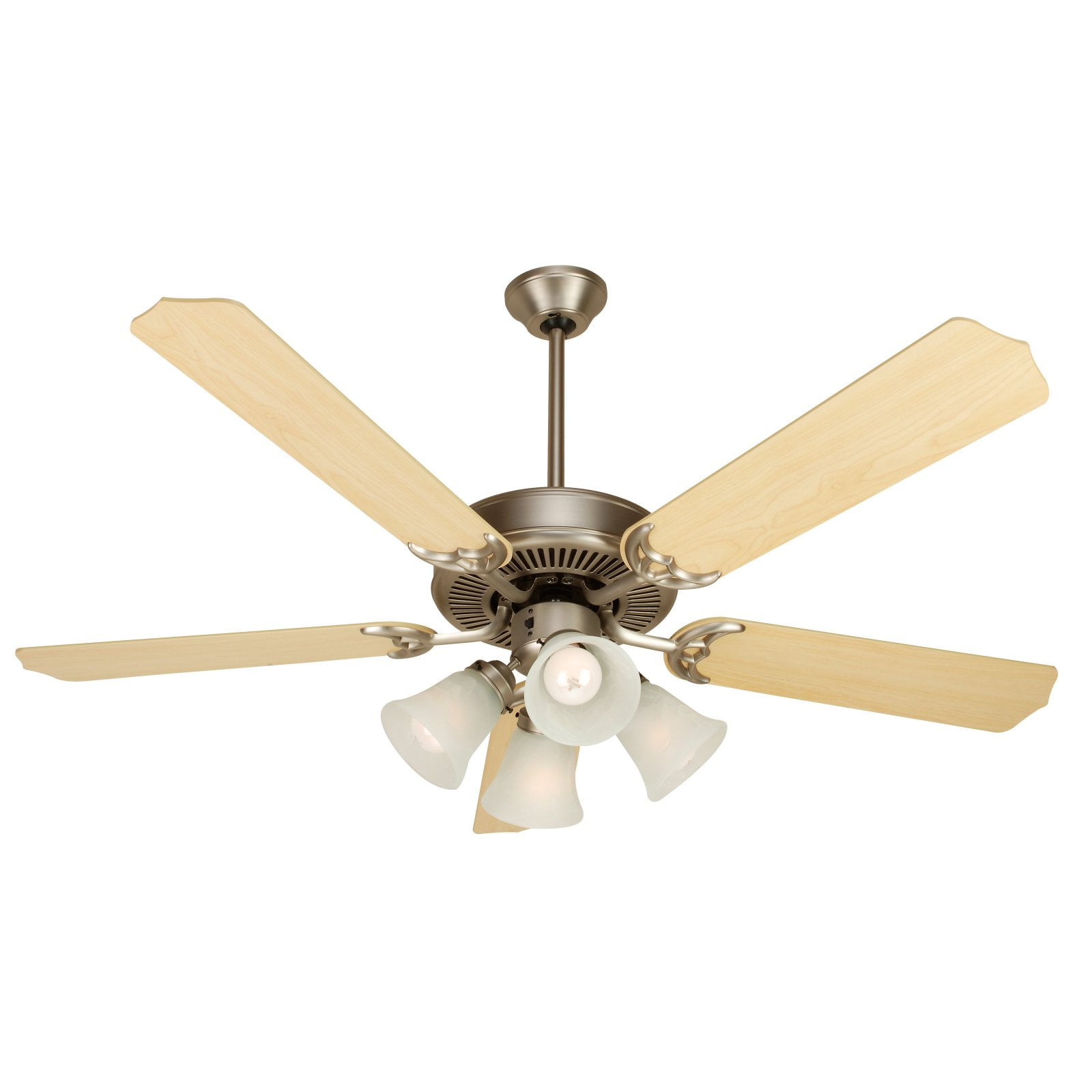 Craftmade Pro Builder 52 in. Indoor Ceiling Fan with Pointed Blades and 4 Lights