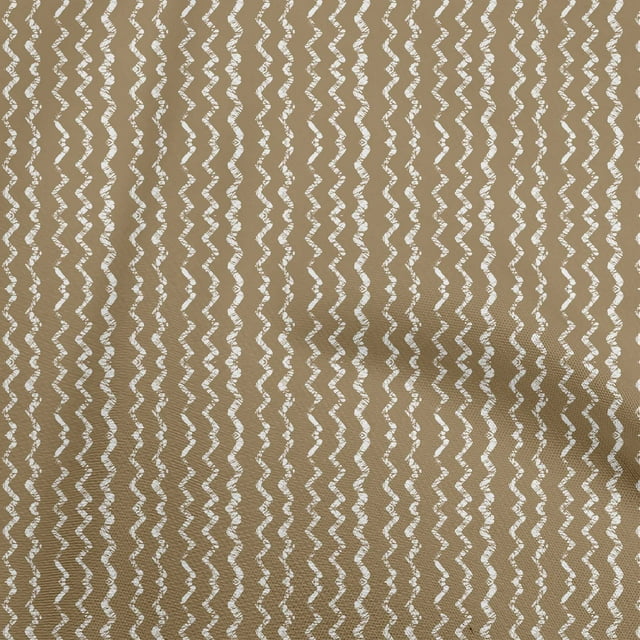oneOone Rayon Brown Fabric Asian Batik Floral Craft Projects Decor Fabric Printed By The Yard 56 Inch Wide