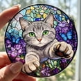 thumbnail image 6 of Acrylic Jigsaw Puzzle Suncatcher, Stained Glass Style Puzzle for Adults, DIY Sun Catchers Indoor Window, Home Decor, Creative Gift for Mothers Day, Birthday, Mom, Grandma, 6 of 8