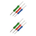 thumbnail image 1 of Decodeary 1 Set Knitting Needle Braid Craft Stainless Steel Sewing Supplies Premium Weaving Tools for Sweater Clothes Scarf Bag Type1 2Set, 1 of 6