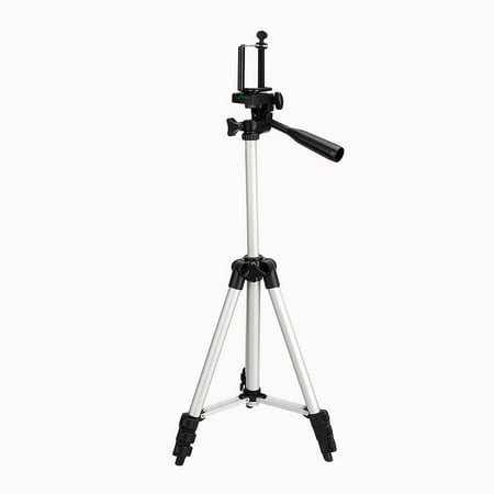 Yosoo Ultra Compact and Lightweight Professional Camera Aluminum Tripod Stand Mount for iPhone Samsung Cell Phone, Ideal for Travel and