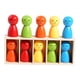 thumbnail image 3 of 10 piezas Muñecas de madera con caja de madera, juguetes educativos de aprendizaje preescolar, figuras de personas para más de 3 años, 3 of 10