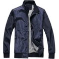 thumbnail image 2 of Men's Summer Vest Softshell Jacket Bicycle Vest A3 blue L, 2 of 3