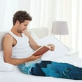 thumbnail image 5 of Honiee Ocean Dolphin Fish School for men - a sleek fusion of Straight Pajama Pants, versatile Lounge Pants, and cozy Sleepwear, all rolled into one-, 5 of 6