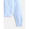 thumbnail image 3 of Weekend Academy Girls Mock Neck Graphic Sweatshirt, Sizes 4-18, 3 of 3
