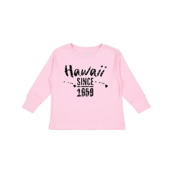 Inktastic Hawaii Since 1959 Boys or Girls Long Sleeve Toddler T-Shirt