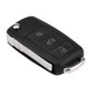 thumbnail image 1 of Llave de control remoto de coche de 3 botones, chip ID48 de 433 Mhz para Seat Skoda 1k0959753G, 1 of 8