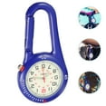 thumbnail image 4 of COSMOBETTY 1Pack Blue Stainless Steel Belt Fob Watch for Outdoor Hiking and Mountaineering 3.07X1.57X0.39in, 4 of 8
