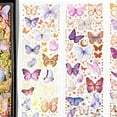 thumbnail image 2 of 3PCS Butterfly Stickers Long Lasting Adhesion Aesthetic Glitter Butterfly Stickers Set for Scrapbooking Journal Album Envelopes, 2 of 3