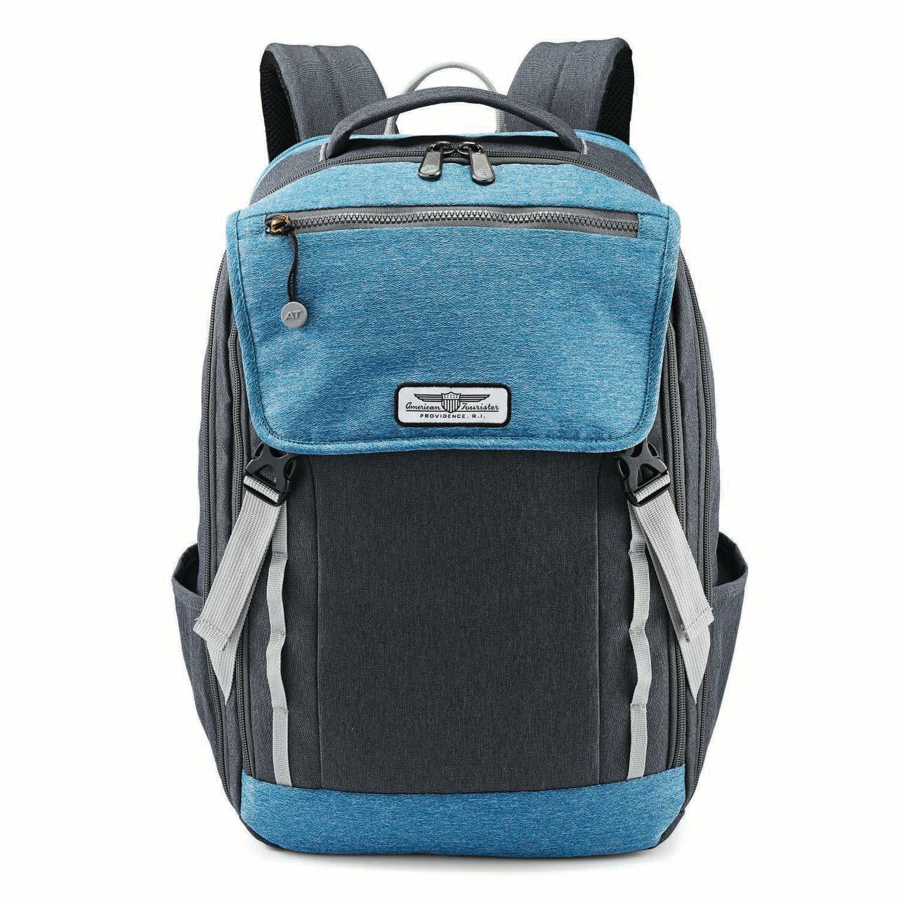 American Tourister Dig Dug Backpack (Grey/Navy) - Walmart.com